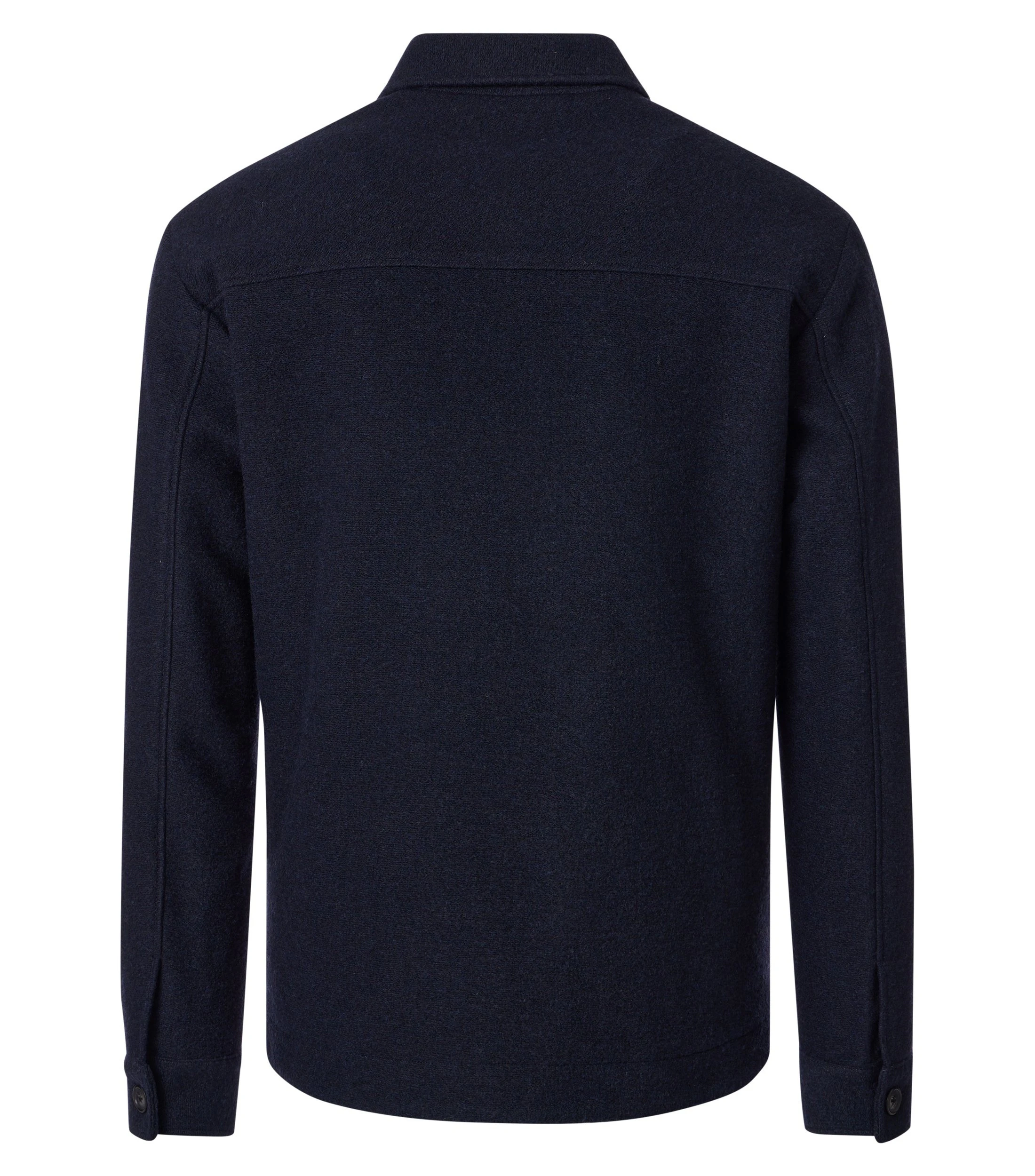 Hemdjacke im karierten Muster in der Farbe Dunkelblau