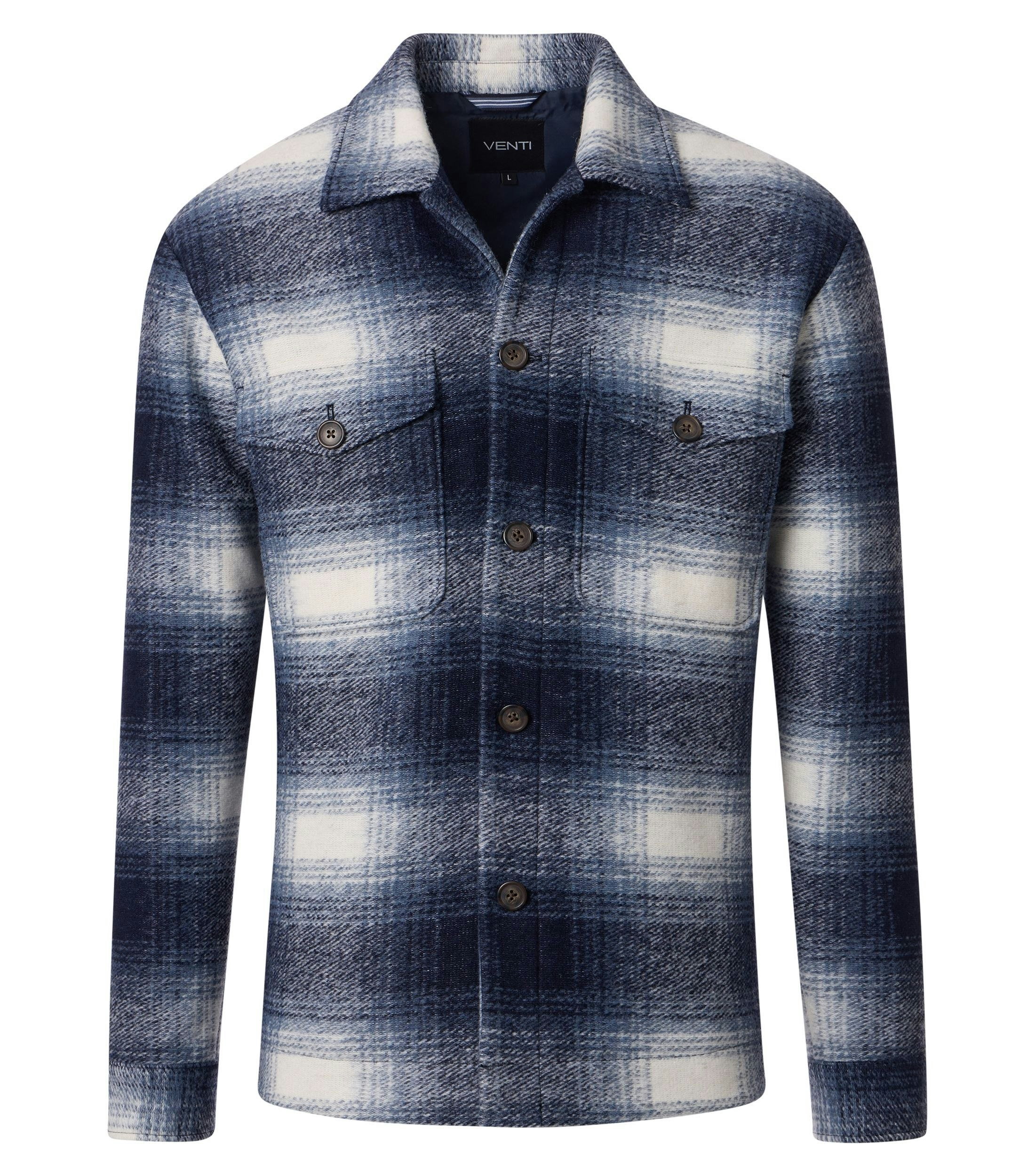 Hemdjacke in Blau - VENTI