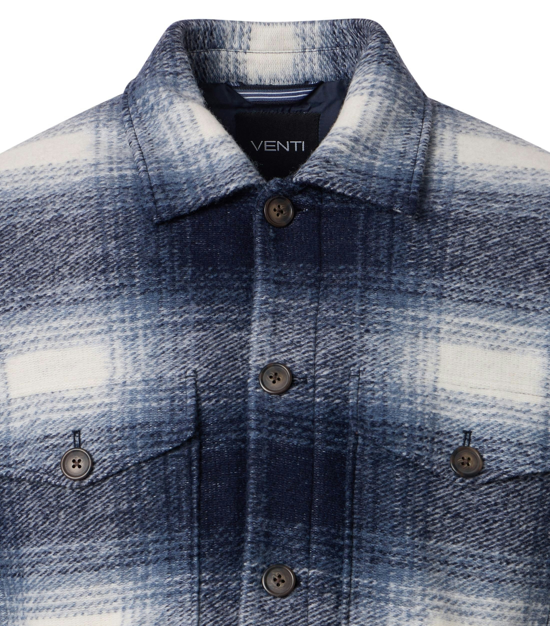 Hemdjacke in Blau - VENTI