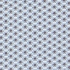 Ein Businesshemd im Print Muster in der Farbe Blau