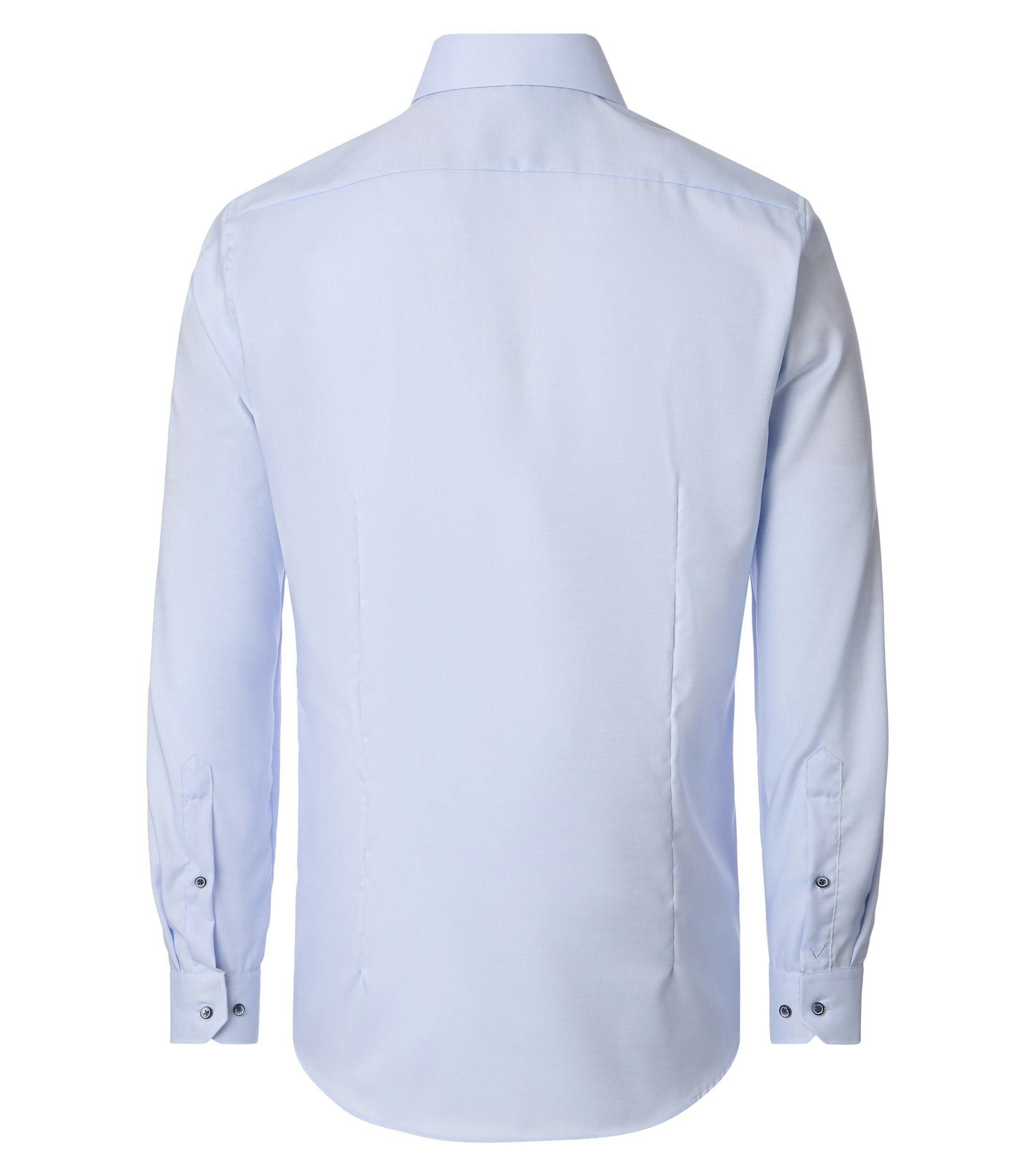 Ein Businesshemd im uni Muster in der Farbe Hellblau