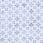 Ein Businesshemd im Print Muster in der Farbe Blau