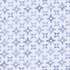 Ein Businesshemd im Print Muster in der Farbe Blau