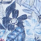 Businesshemd im Print-Muster in der Farbe Blau