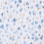 Ein Businesshemd im Print Muster in der Farbe Blau