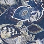 Ein Businesshemd im Print Muster in der Farbe Blau