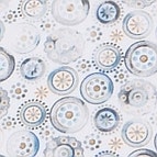 Ein Businesshemd im Print Muster in der Farbe Grau