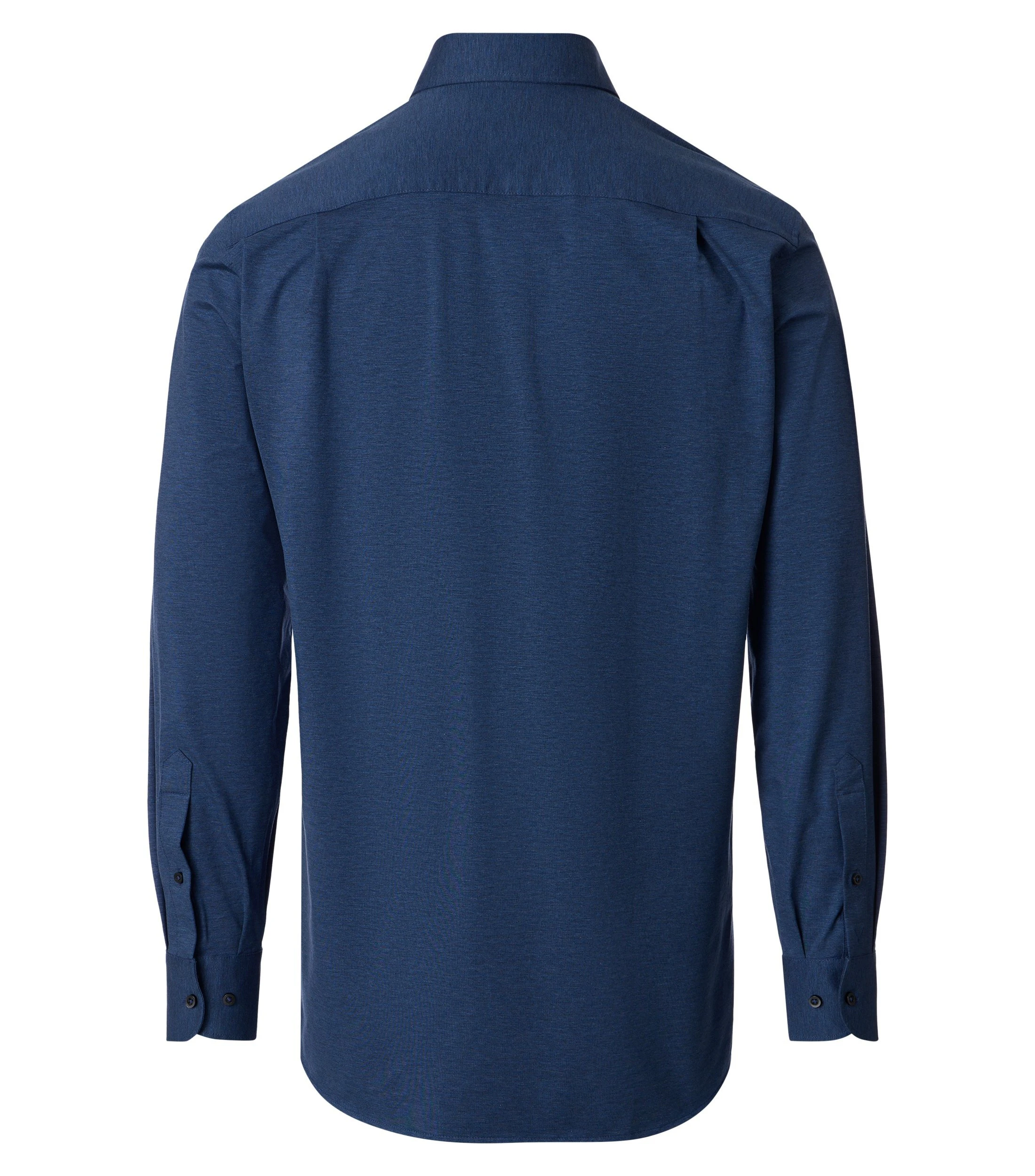 Businesshemd im Print-Muster in der Farbe Blau