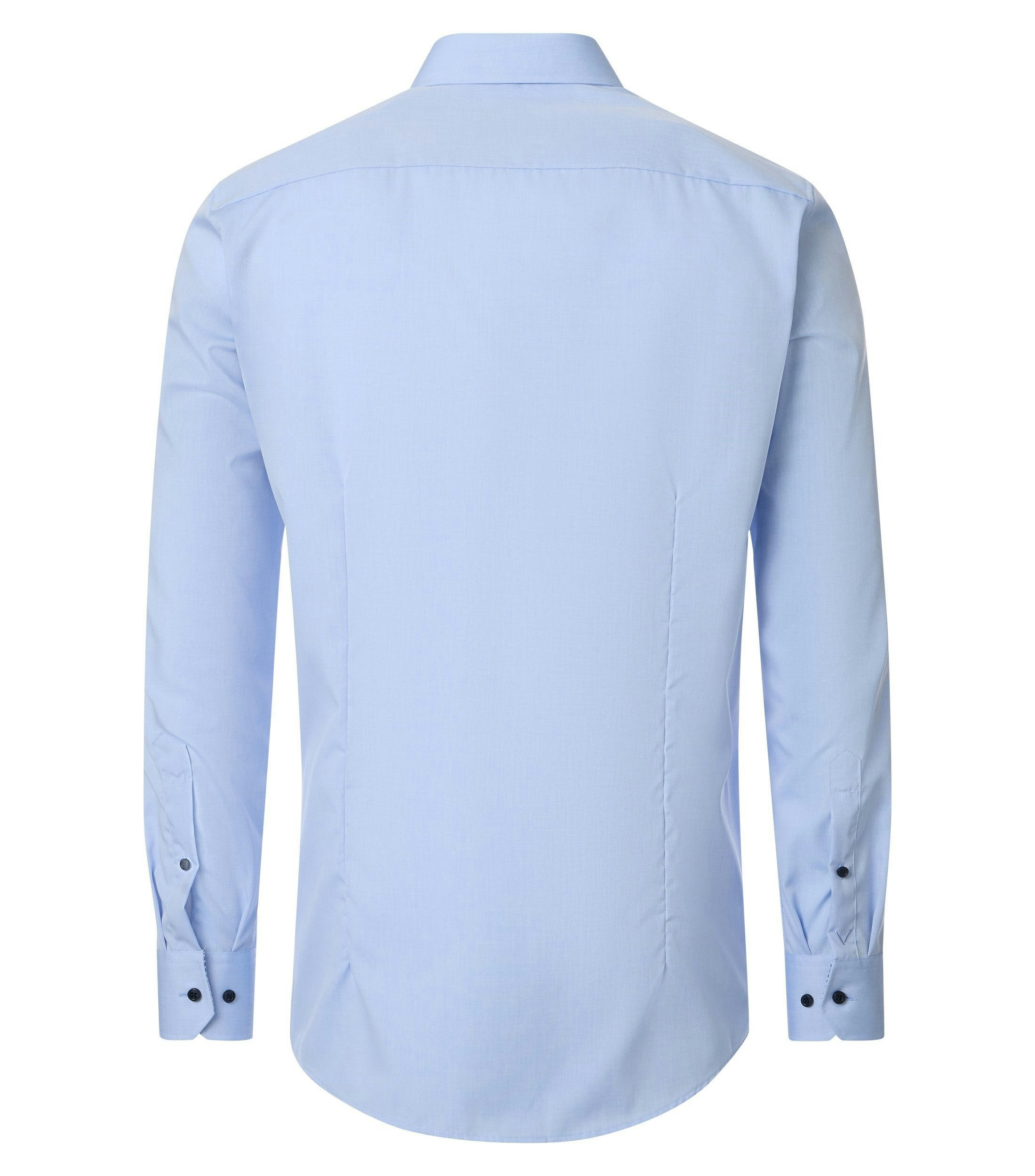 Ein Businesshemd im uni Muster in der Farbe Hellblau