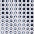 Ein Businesshemd im Print Muster in der Farbe Grau