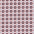 Ein Businesshemd im Print Muster in der Farbe Rot