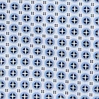 Ein Businesshemd im Print Muster in der Farbe Blau