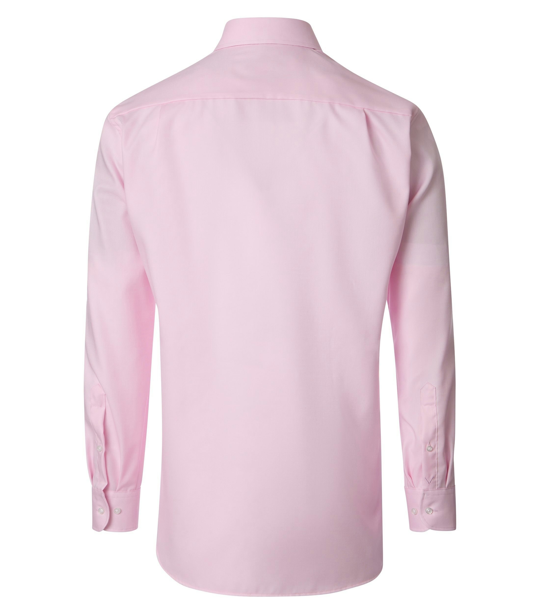 Ein Businesshemd im uni Muster in der Farbe rot