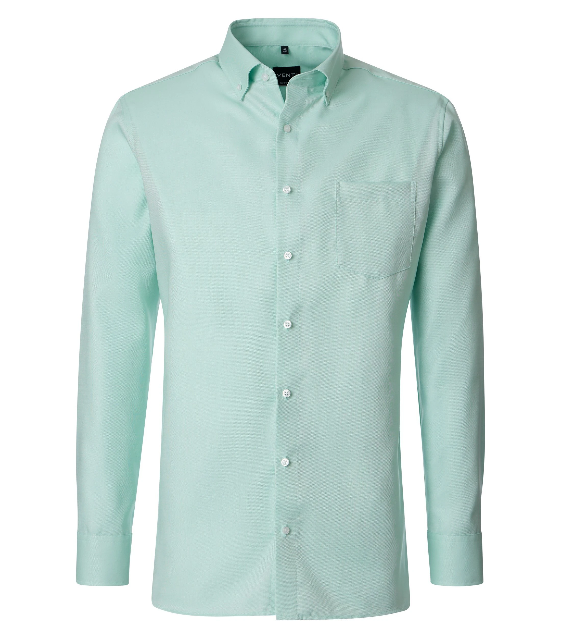 Businesshemd im unifarbenen Design in der Farbe Mint