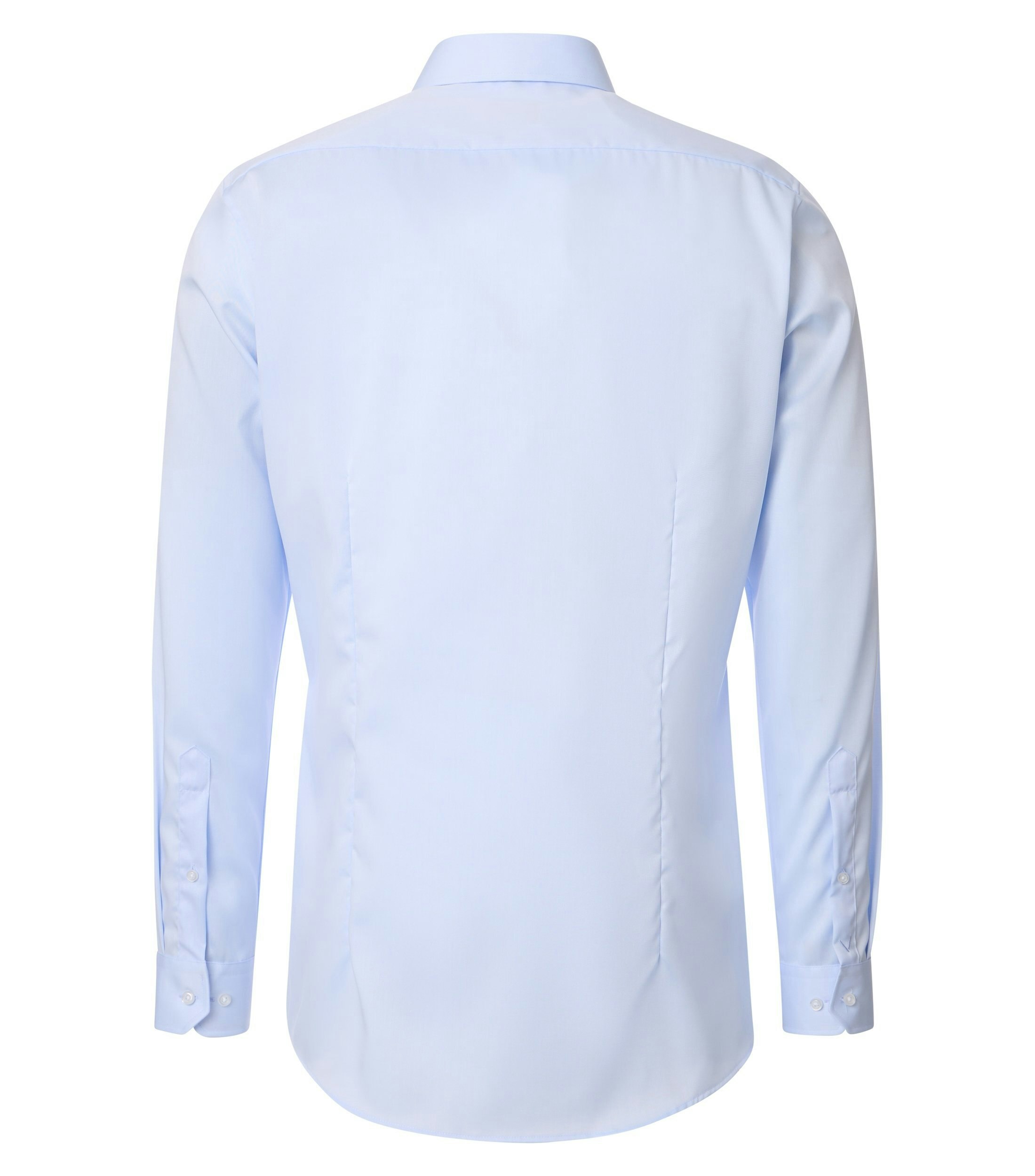 Ein Businesshemd im uni Muster in der Farbe Hellblau