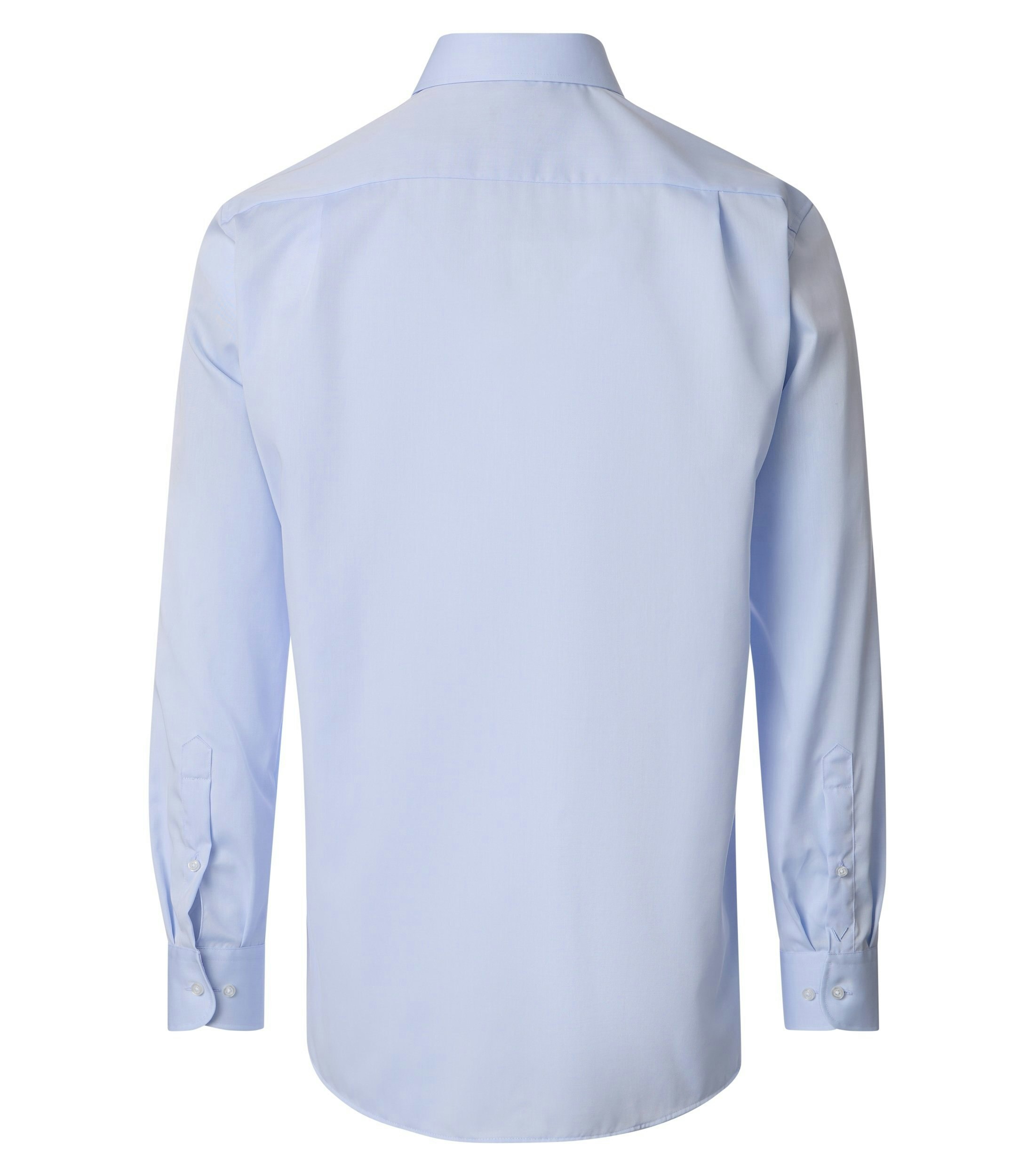 Ein Businesshemd im uni Muster in der Farbe Hellblau