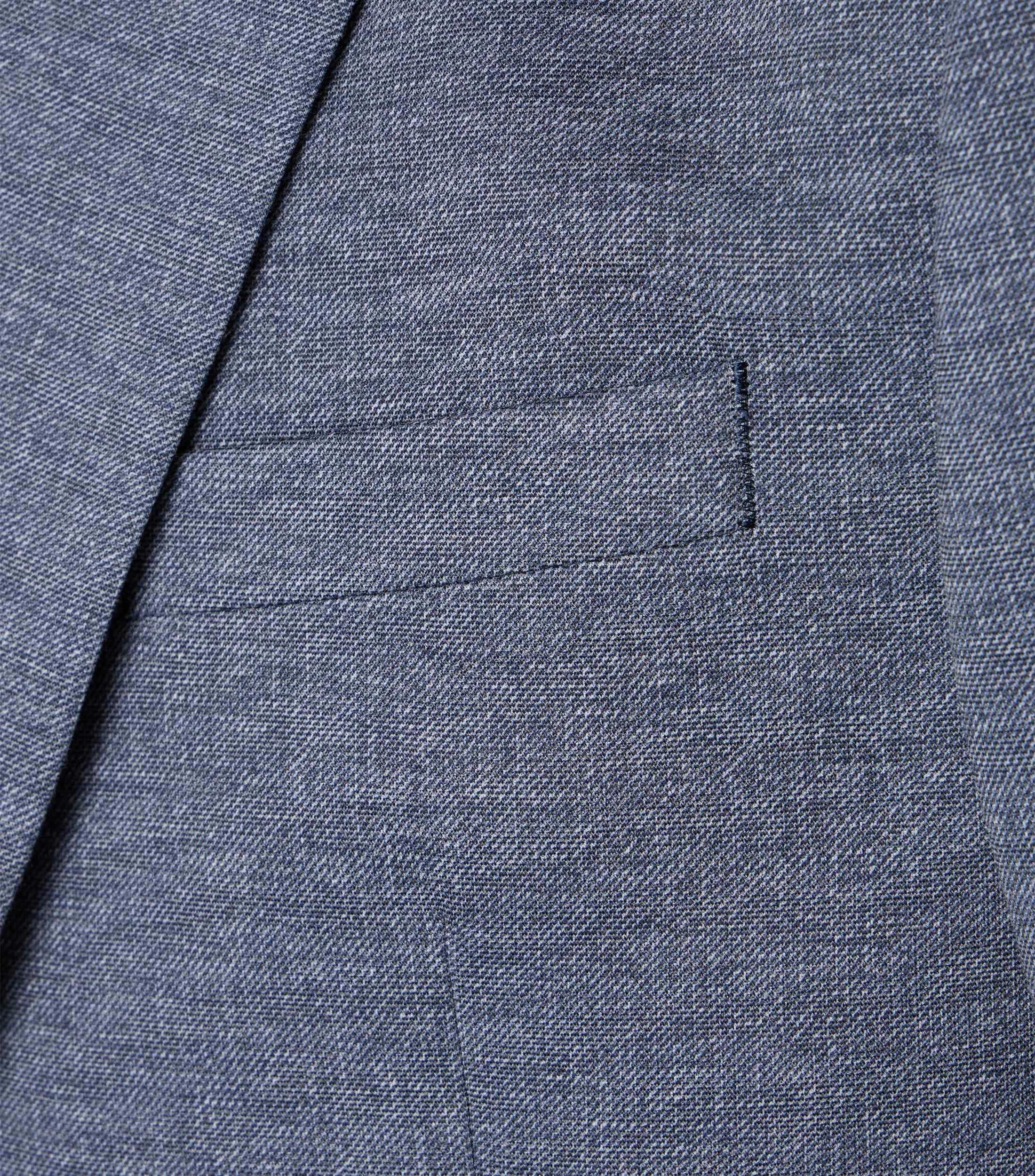 Sakko im unifarbenen Design in der Farbe Blau