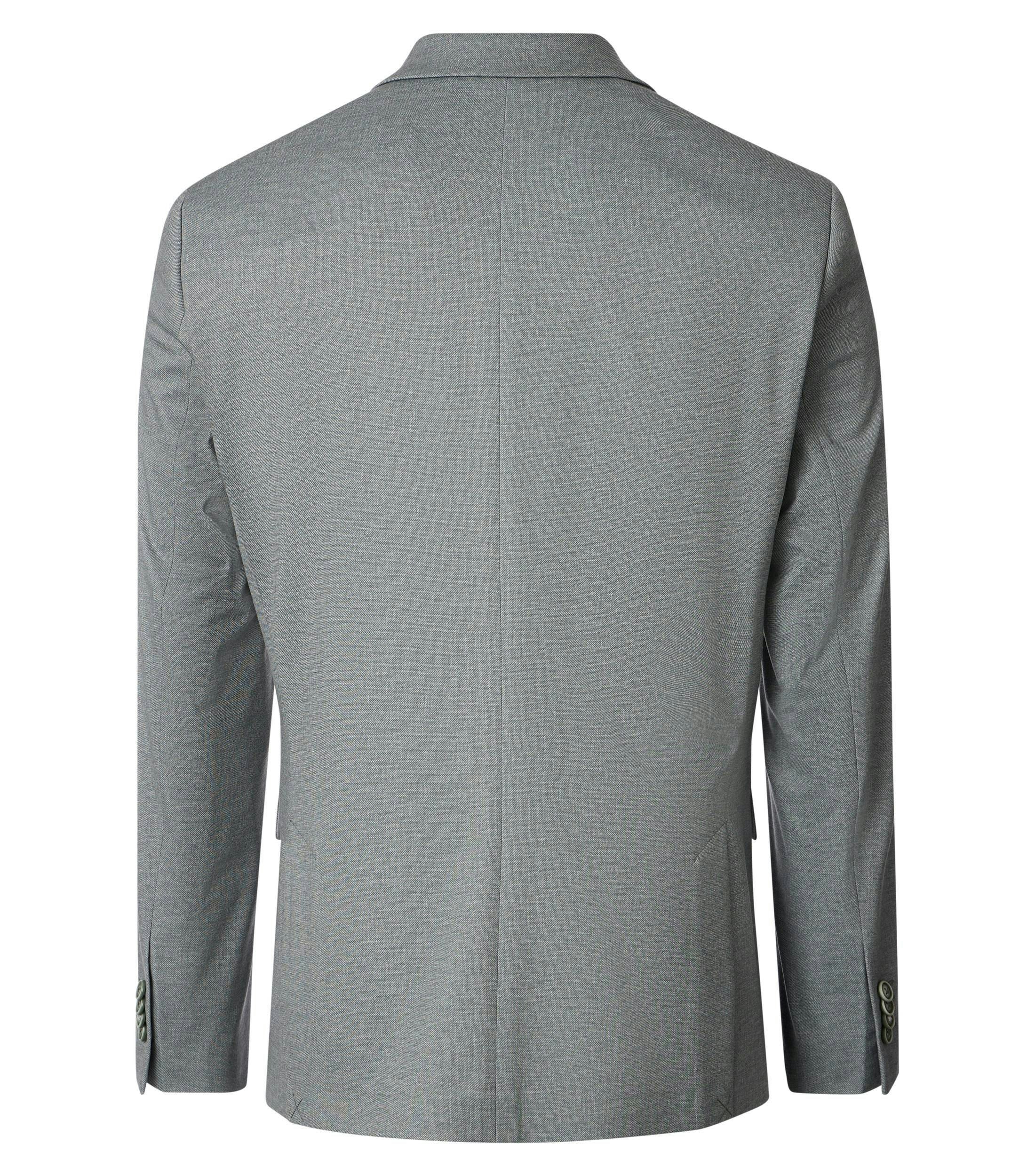 Ein Sakko im uni Muster in der Farbe Hellgrün