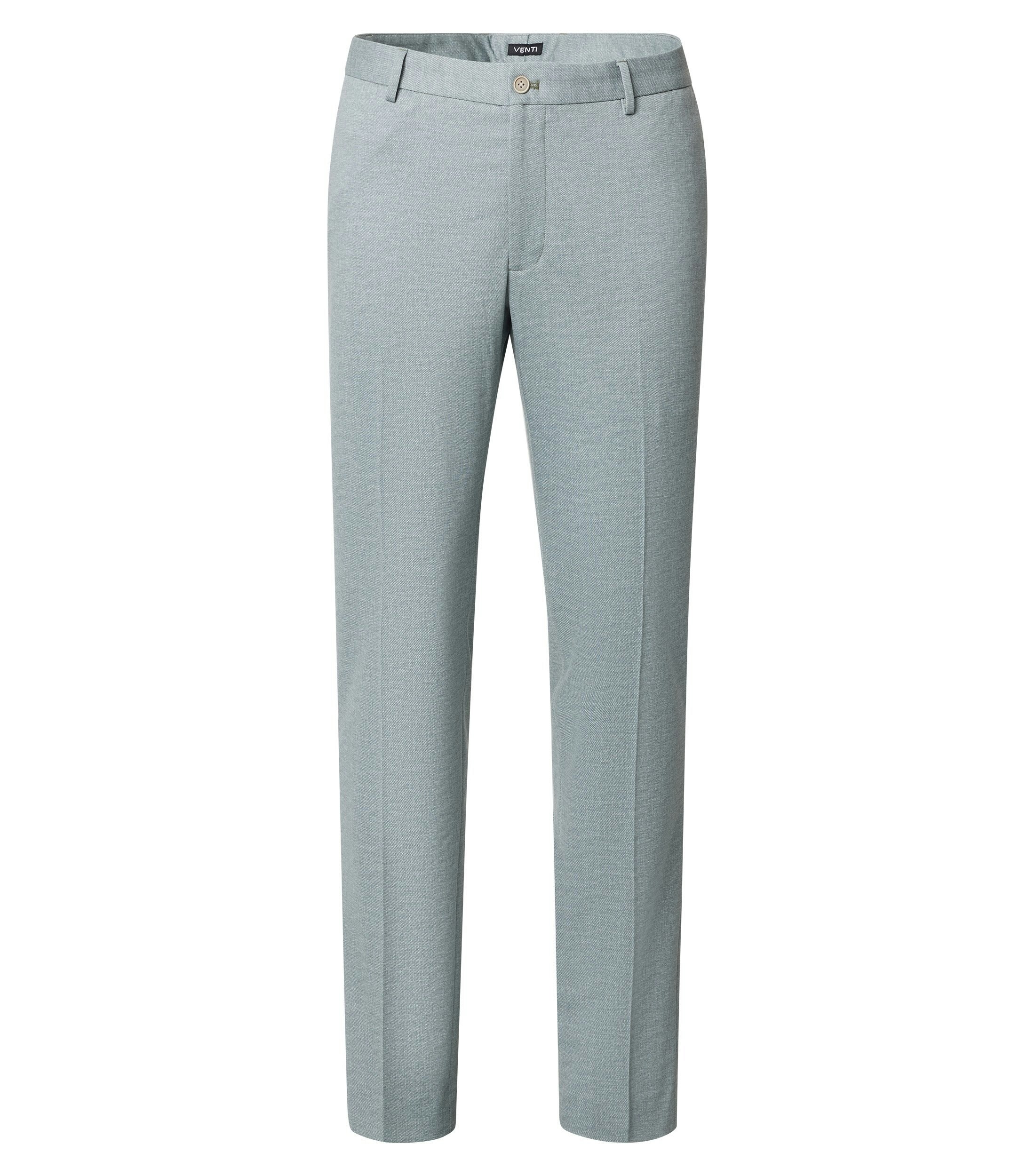 Eine Chino im uni Muster in der Farbe Hellgrün