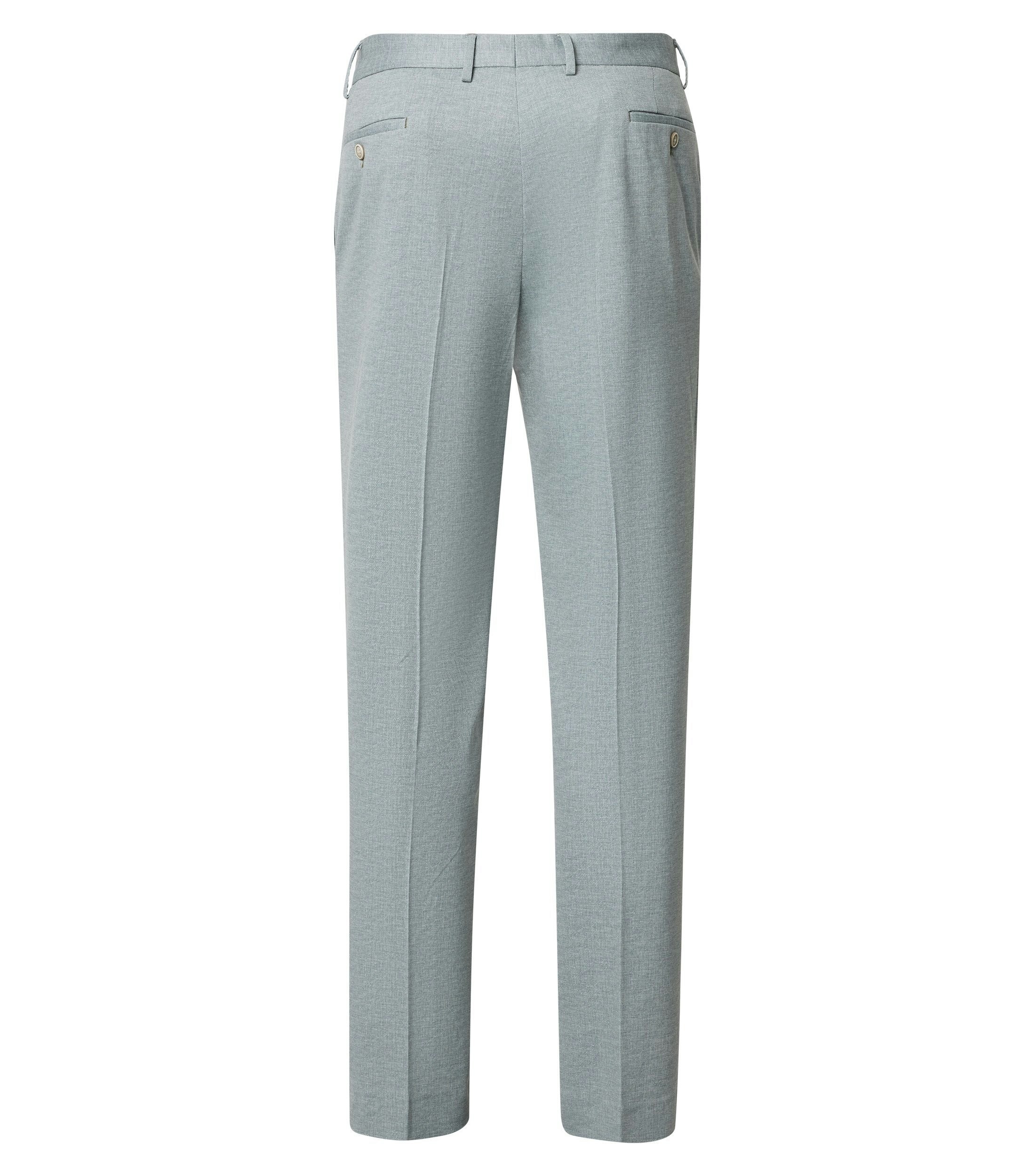 Eine Chino im uni Muster in der Farbe Hellgrün