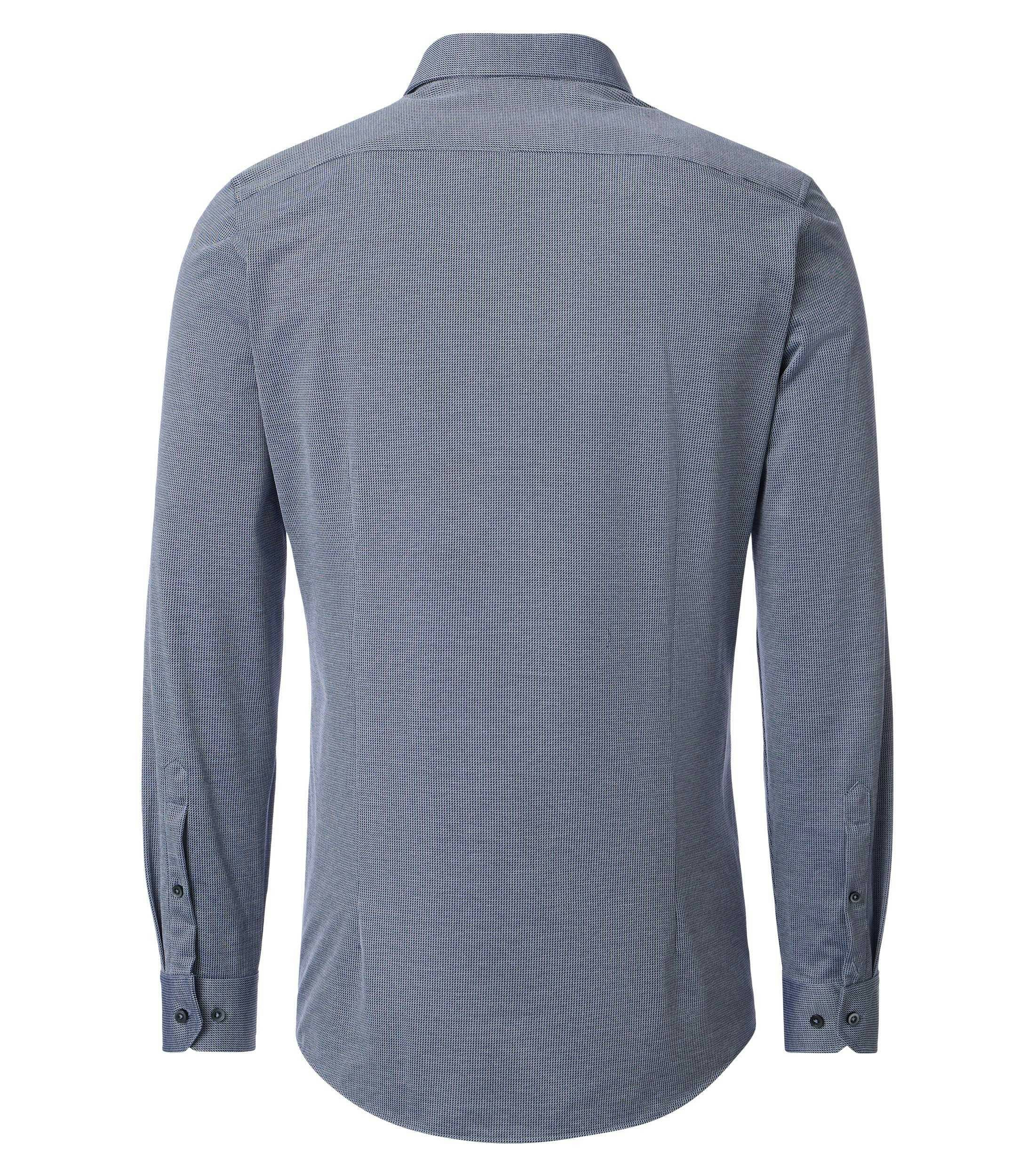 Ein Businesshemd im uni Muster in der Farbe Hellblau