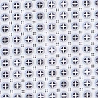 Businesshemd im Print-Muster in der Farbe Dunkelgrau
