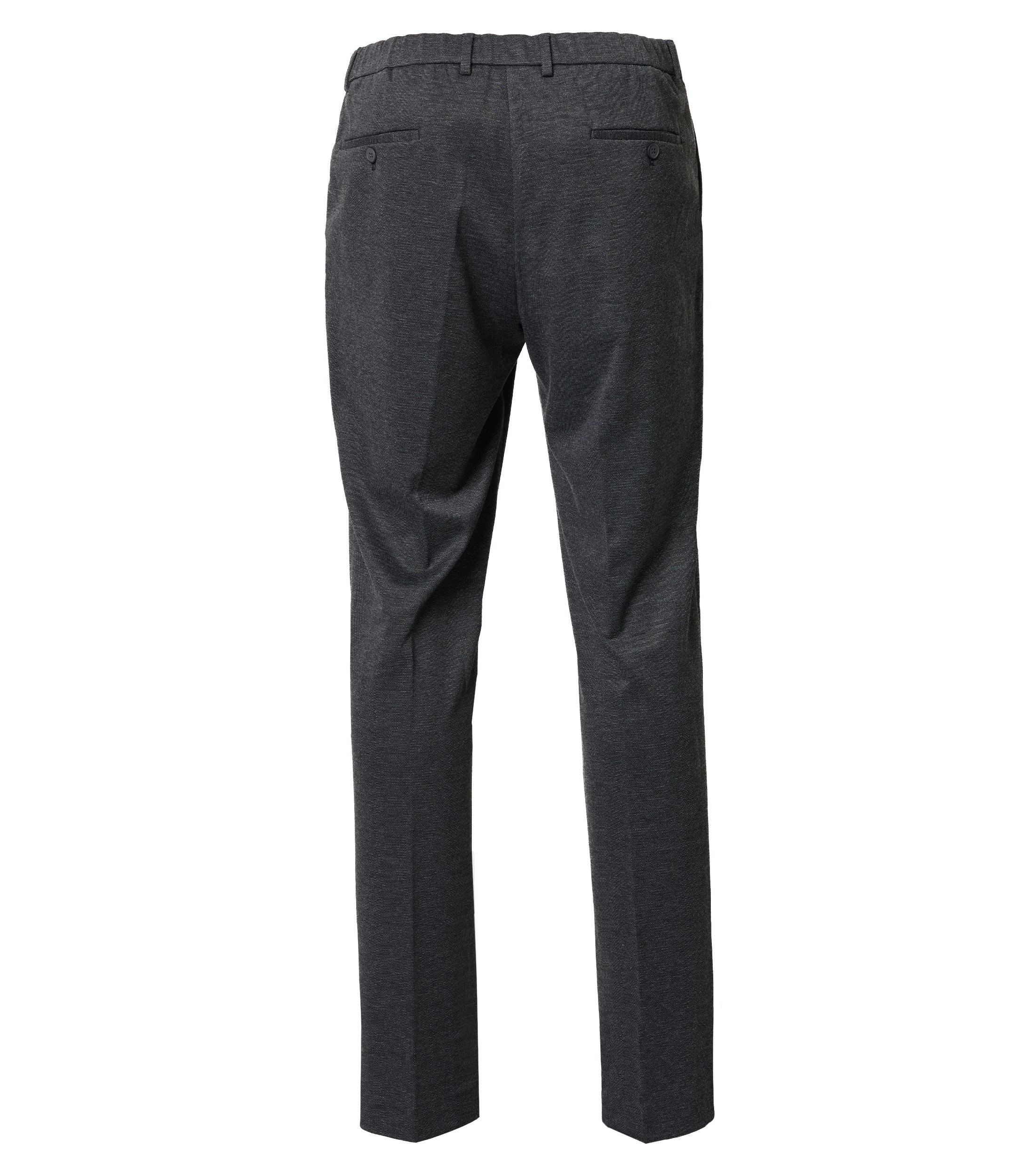 Eine Chino im uni Muster in der Farbe Dunkelgrau