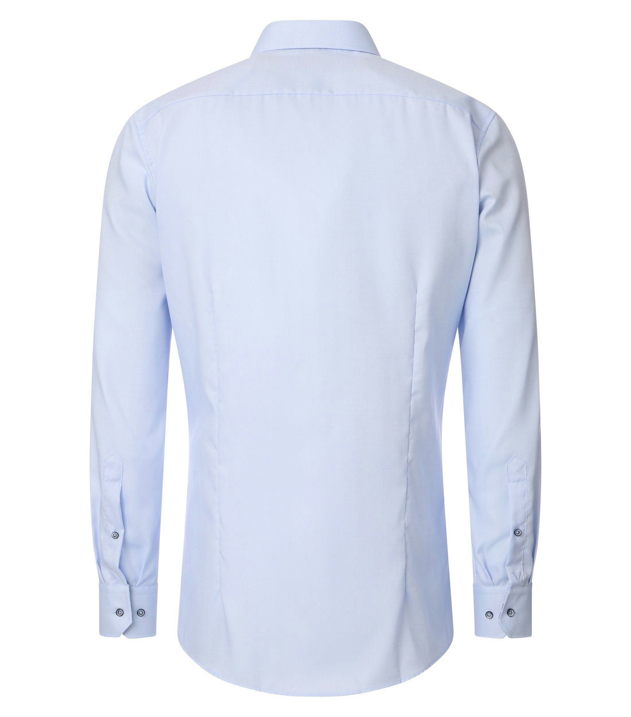 Ein Businesshemd im uni Muster in der Farbe Hellblau