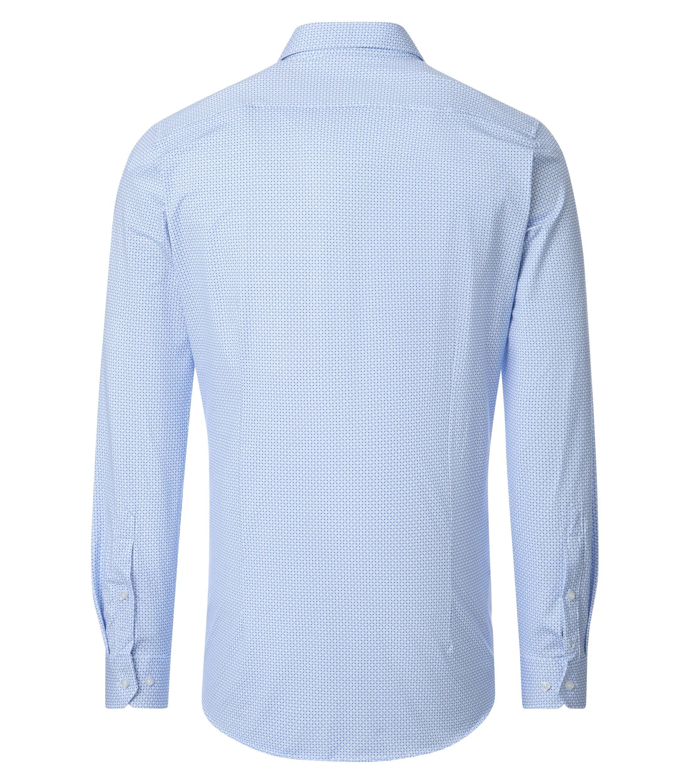 Businesshemd im Print-Muster in der Farbe 100 blau