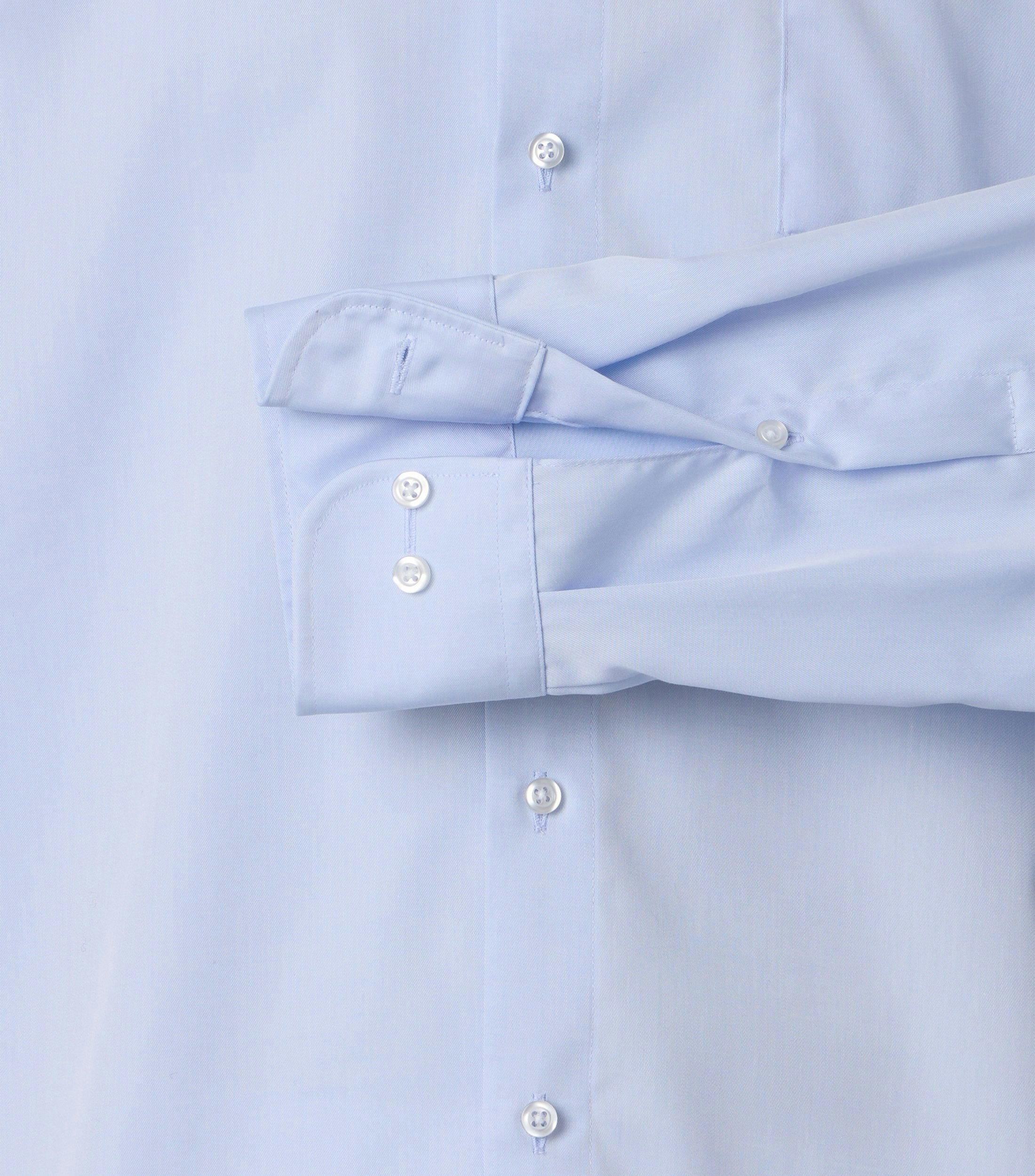 Businesshemd im unifarbenen Design in der Farbe Hellblau