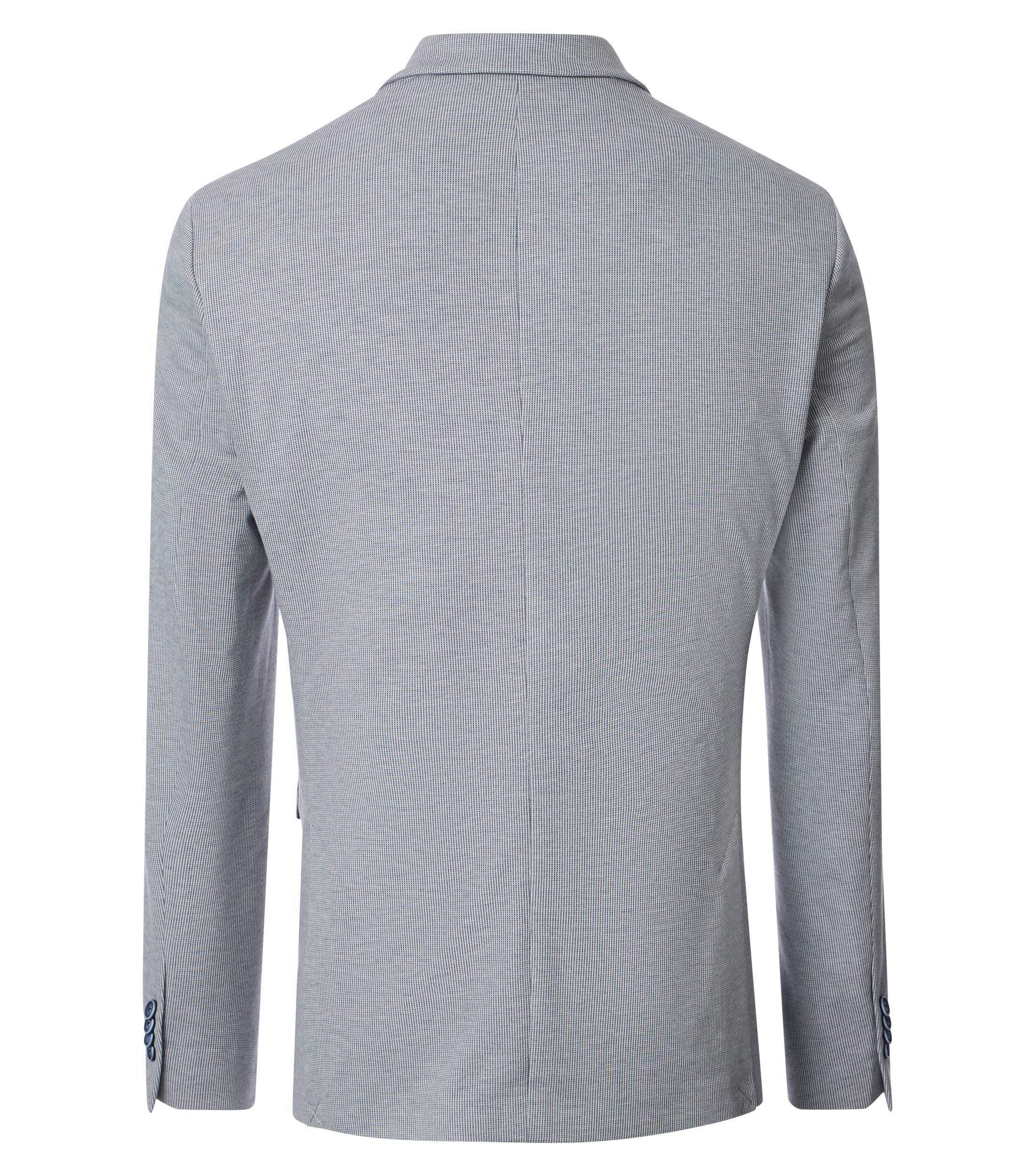 Ein Sakko im uni Muster in der Farbe Hellblau