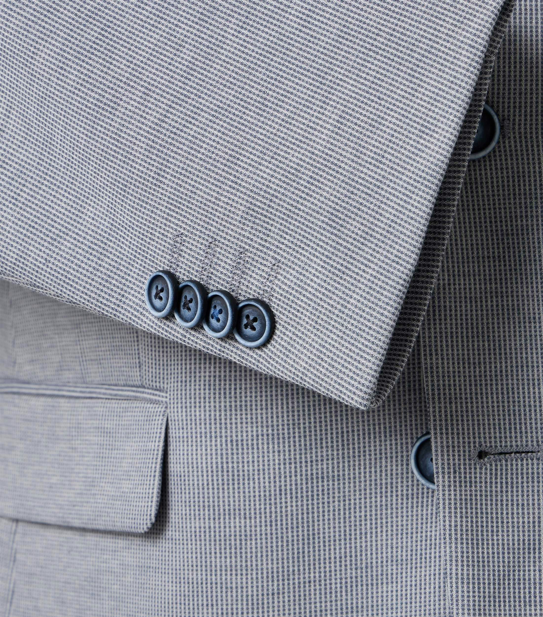 Sakko im unifarbenen Design in der Farbe Hellblau