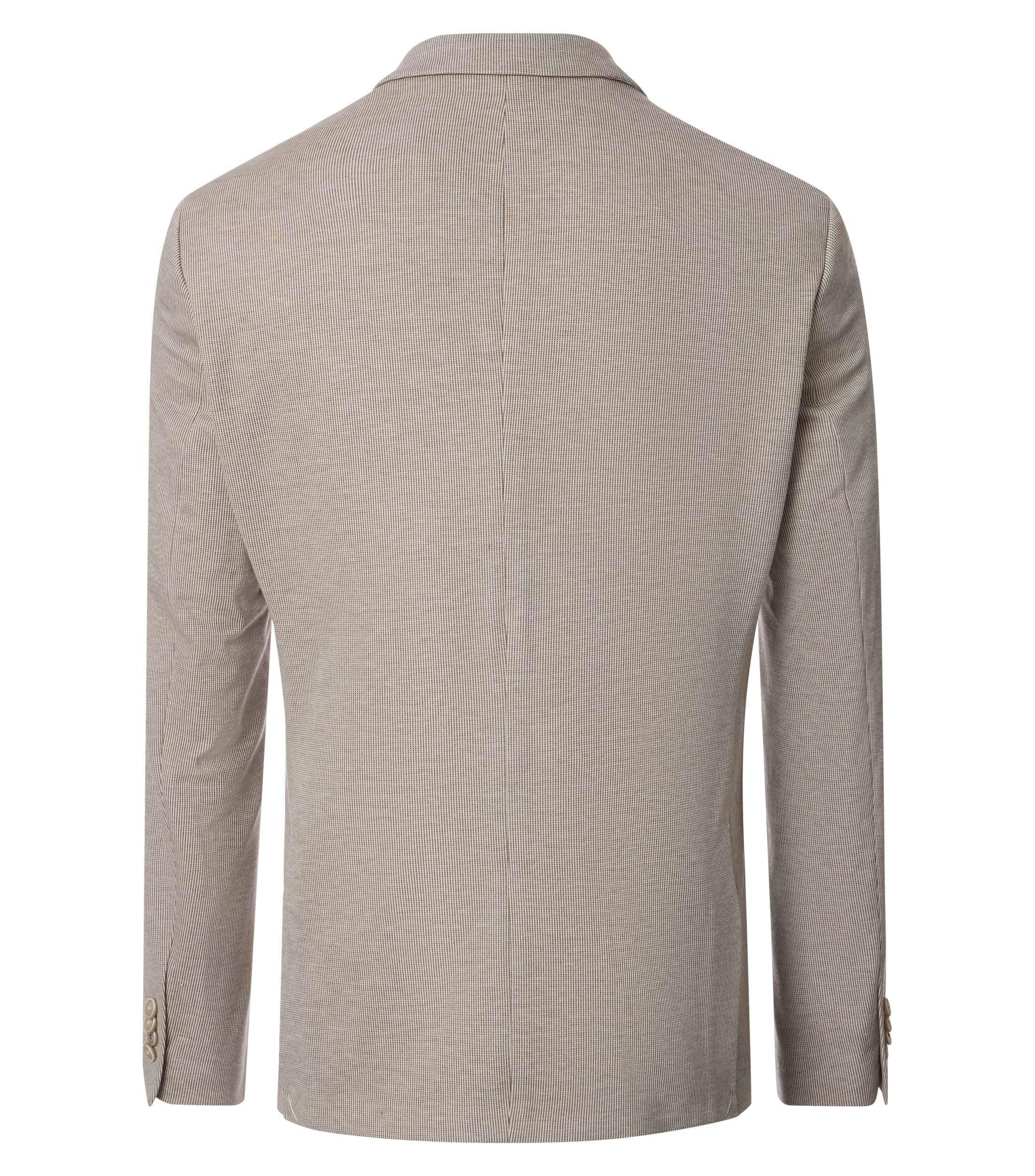 Ein Sakko im uni Muster in der Farbe Beige