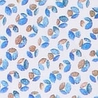 Ein Businesshemd im Print Muster in der Farbe Blau