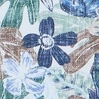 Ein Businesshemd im Print Muster in der Farbe Grün