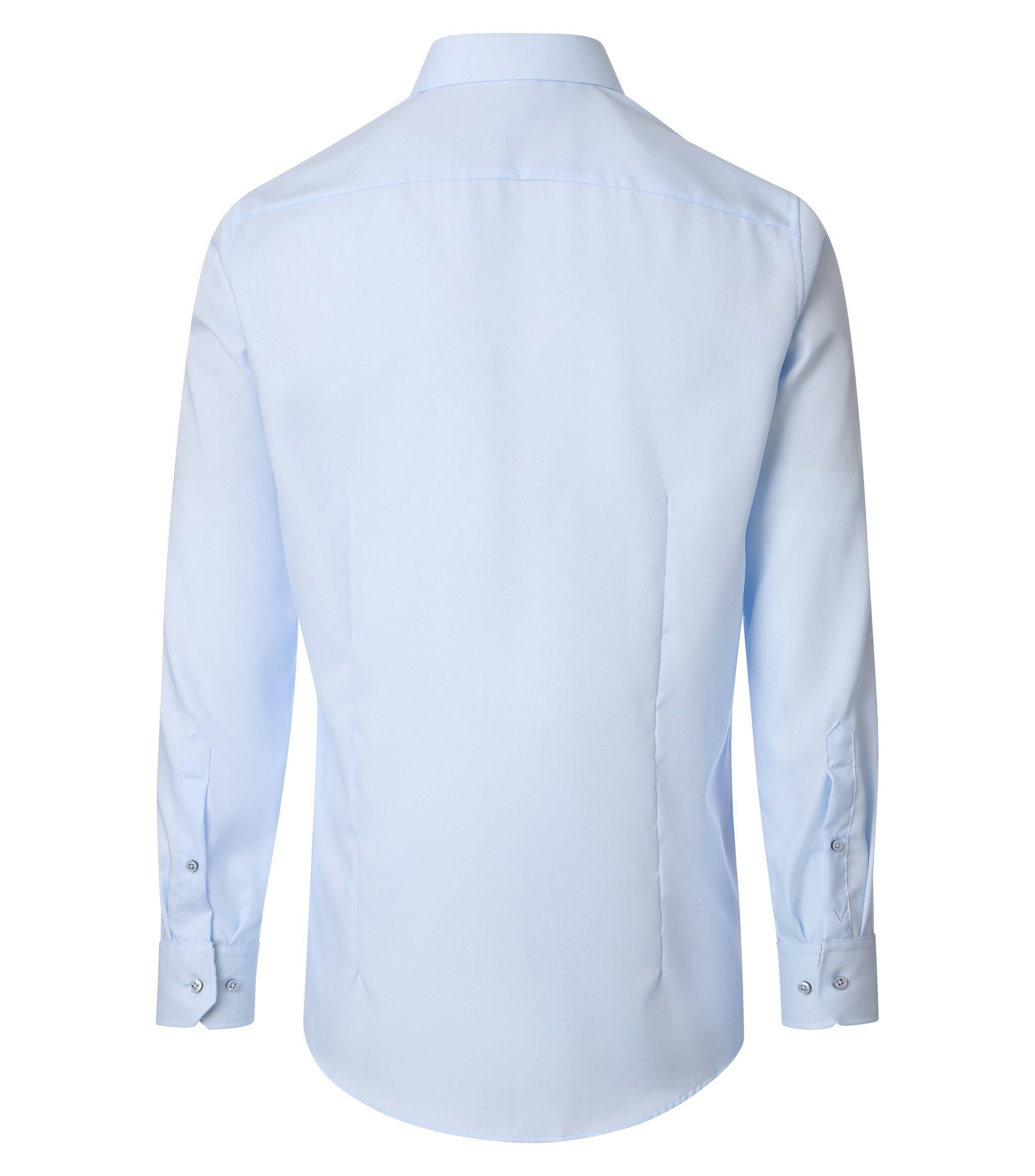 Ein Businesshemd im uni Muster in der Farbe Hellblau