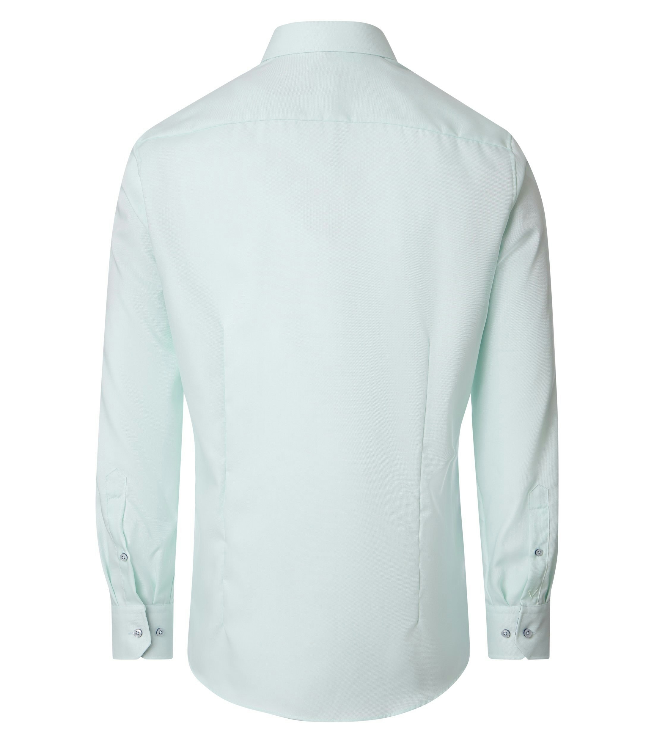 Ein Businesshemd im uni Muster in der Farbe Hellgrün