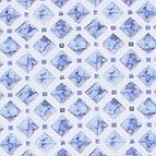 Ein Businesshemd im Print Muster in der Farbe Blau