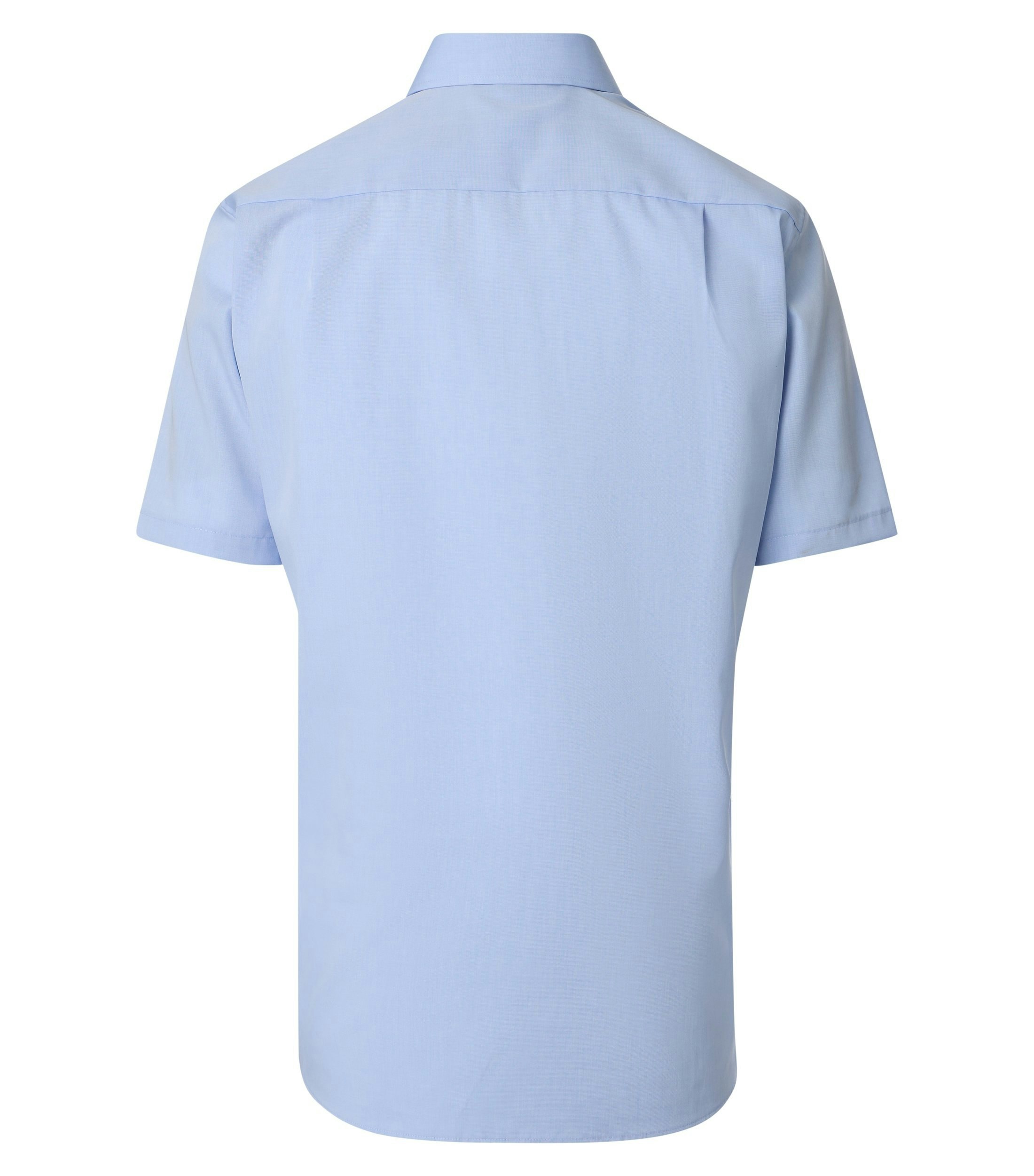 Ein Businesshemd im uni Muster in der Farbe Hellblau
