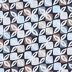 Ein Businesshemd im Print Muster in der Farbe Beige