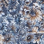 Ein Businesshemd im Print Muster in der Farbe Blau