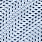 Businesshemd im Print-Muster in der Farbe Blau