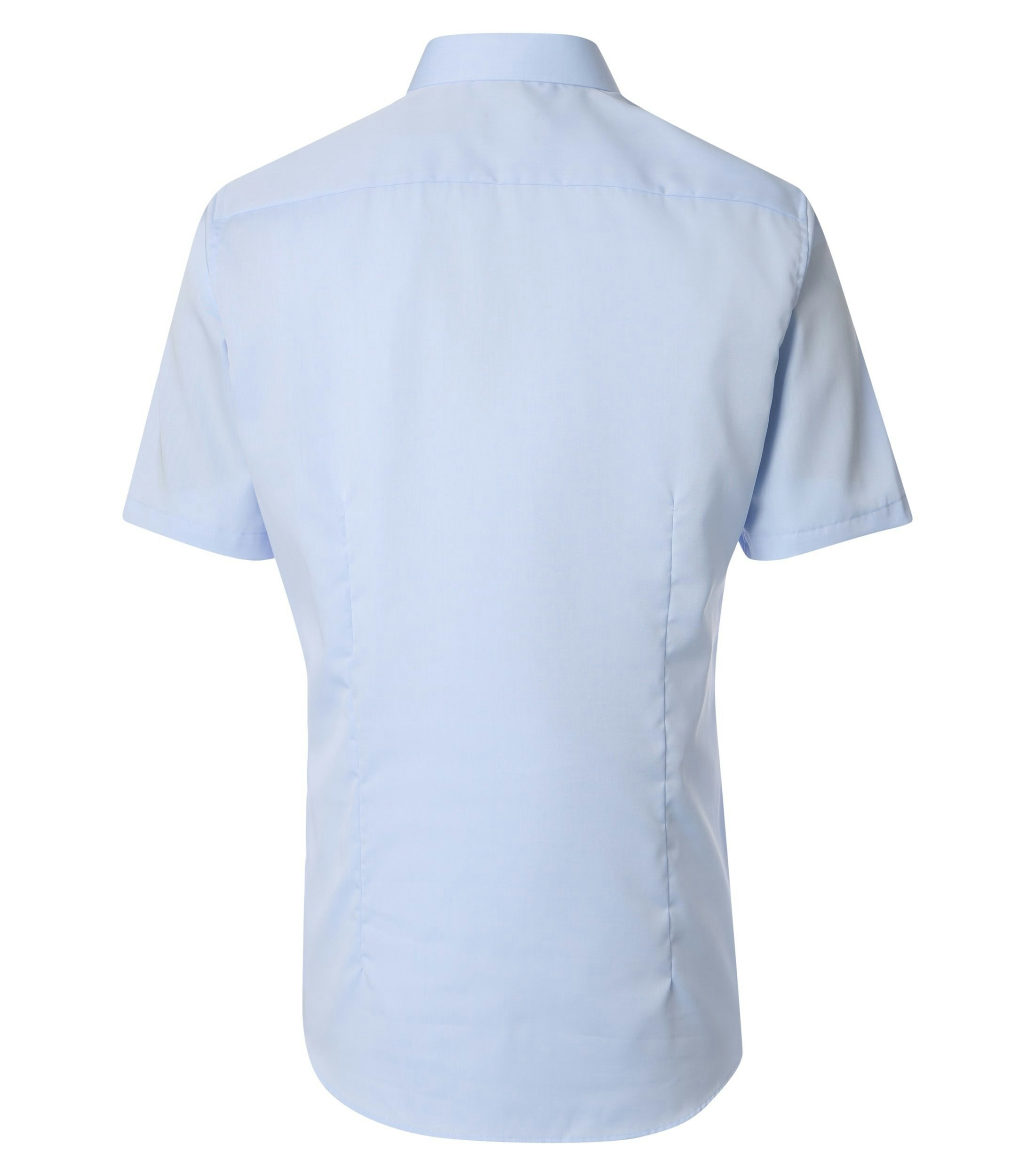 Ein Businesshemd im uni Muster in der Farbe Hellblau