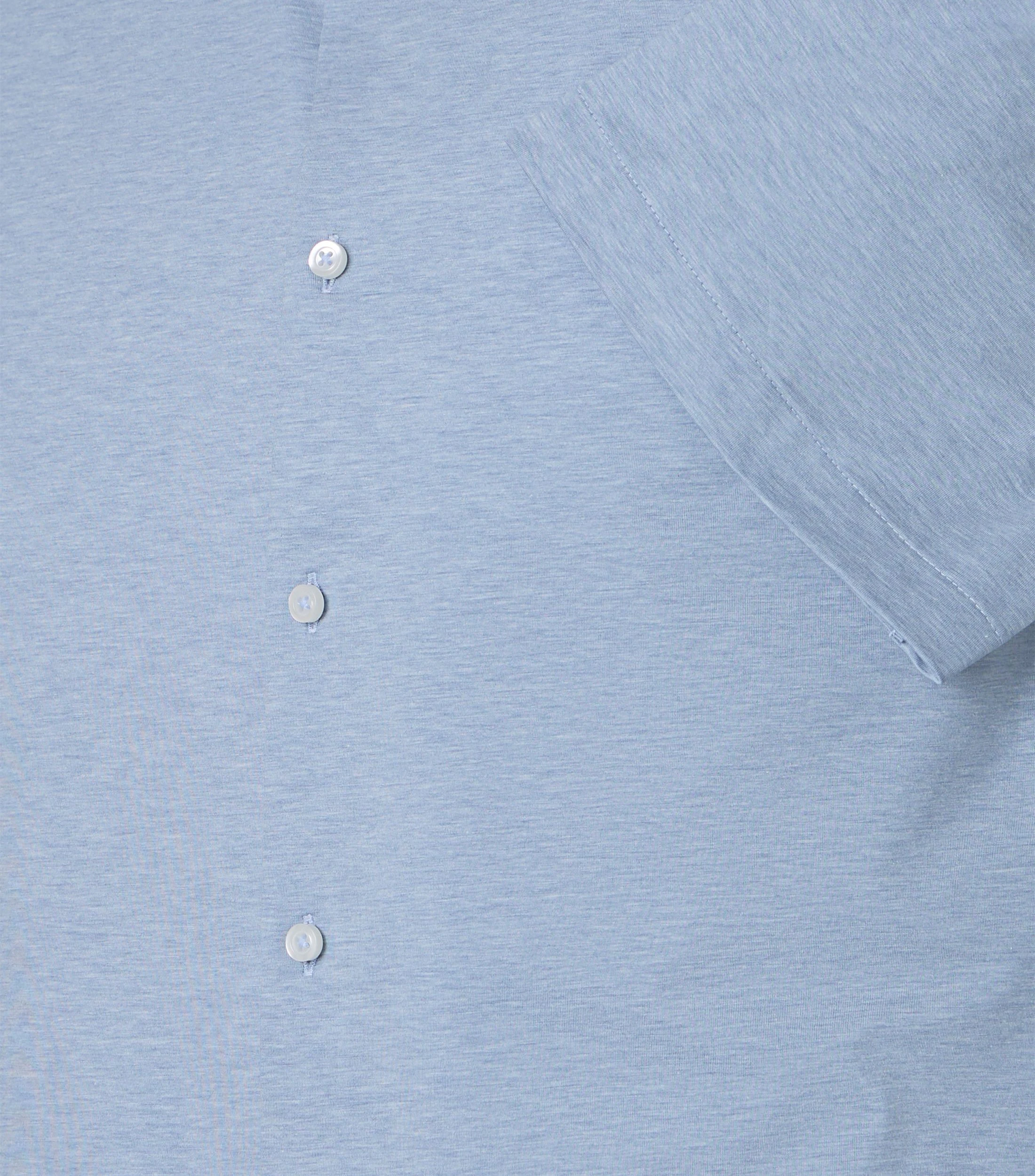 Businesshemd im unifarbenen Design in der Farbe Hellblau