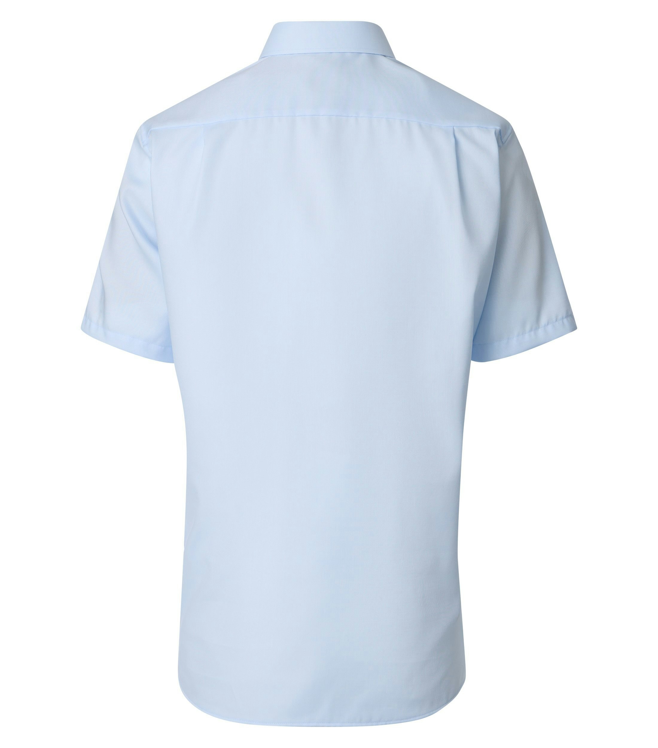 Ein Businesshemd im uni Muster in der Farbe Hellblau