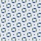 Ein Businesshemd im Print Muster in der Farbe Grün