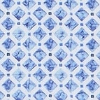 Ein Businesshemd im Print Muster in der Farbe Blau