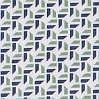 Ein Businesshemd im Print Muster in der Farbe Grün