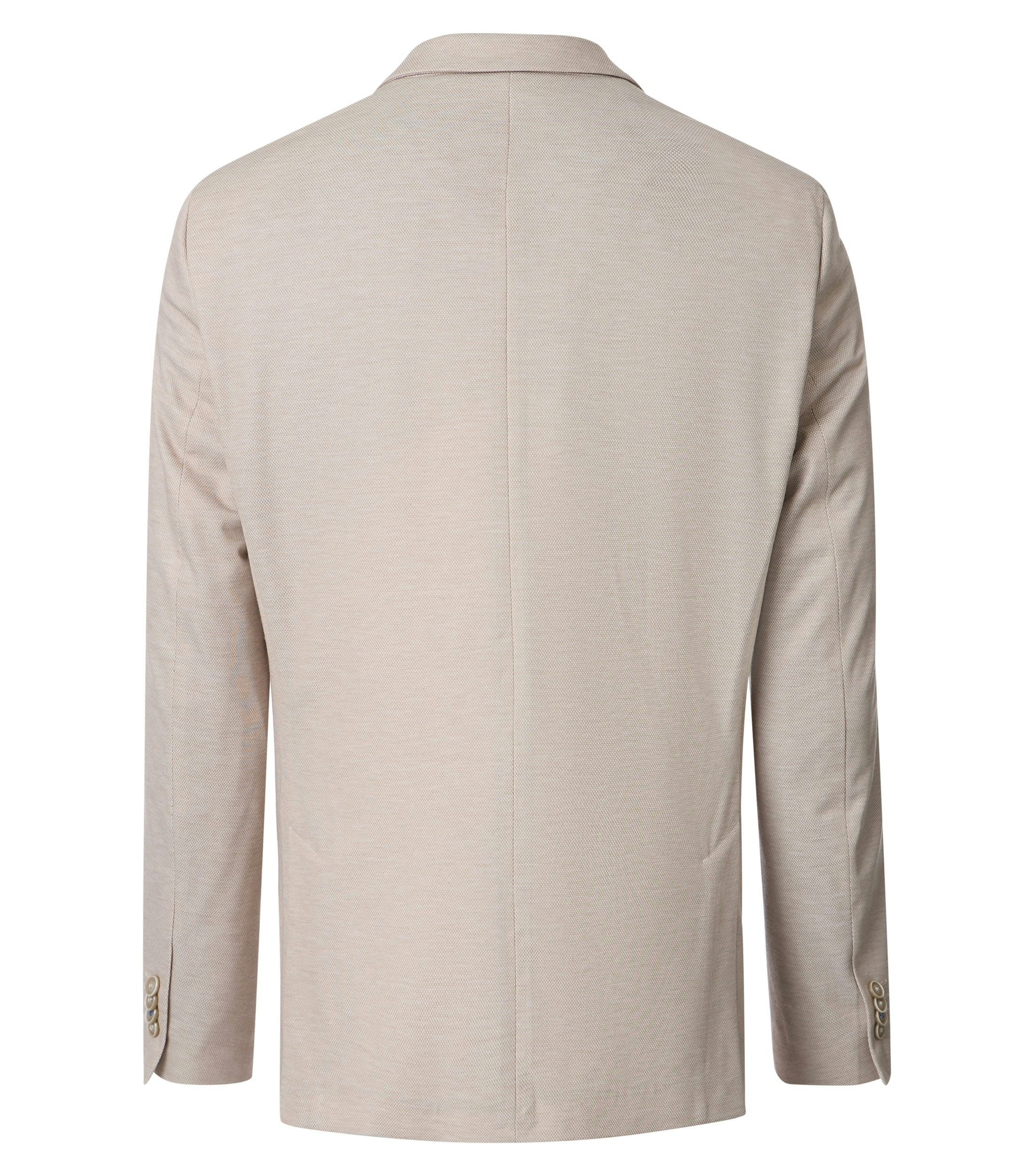 Sakko im unifarbenen Design in der Farbe Beige