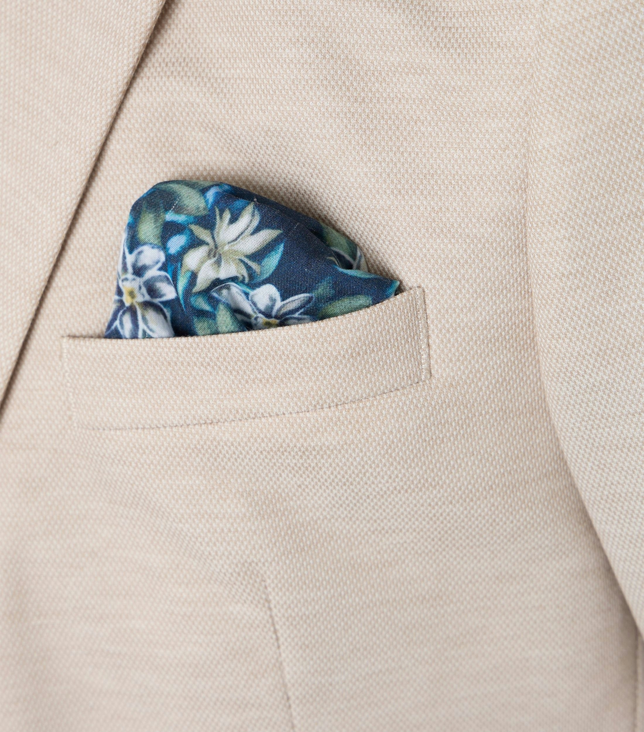 Sakko im unifarbenen Design in der Farbe Beige